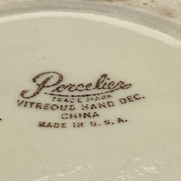 Vintage Porcelier Vitreous China Hand Decorated Flying Duck Teapot - Picture 11 of 11